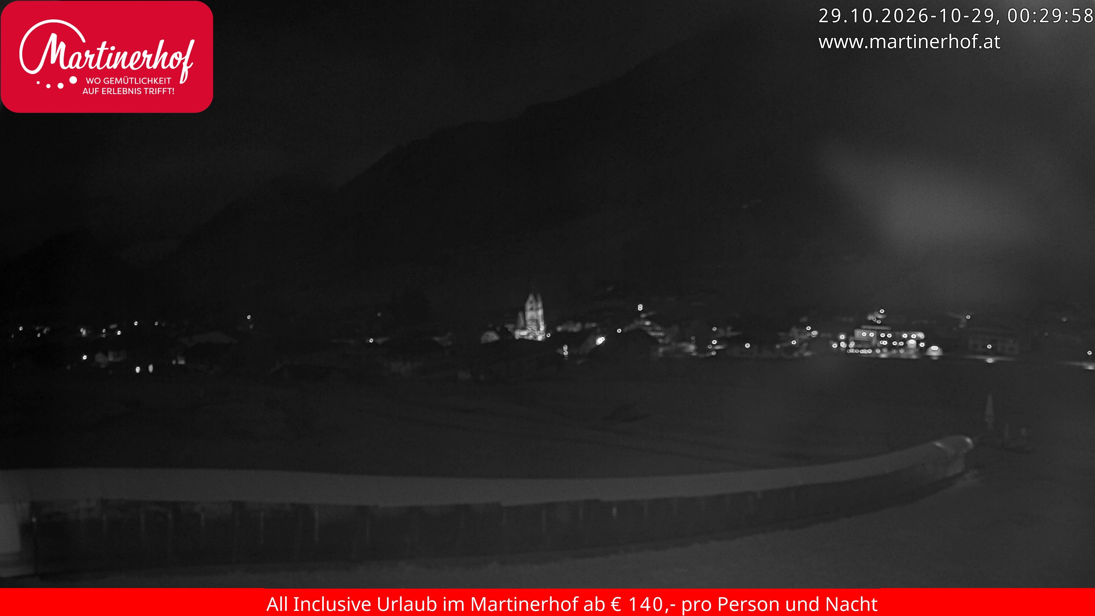 Archiv Foto Webcam Sicht auf St. Martin am Tennengebirge