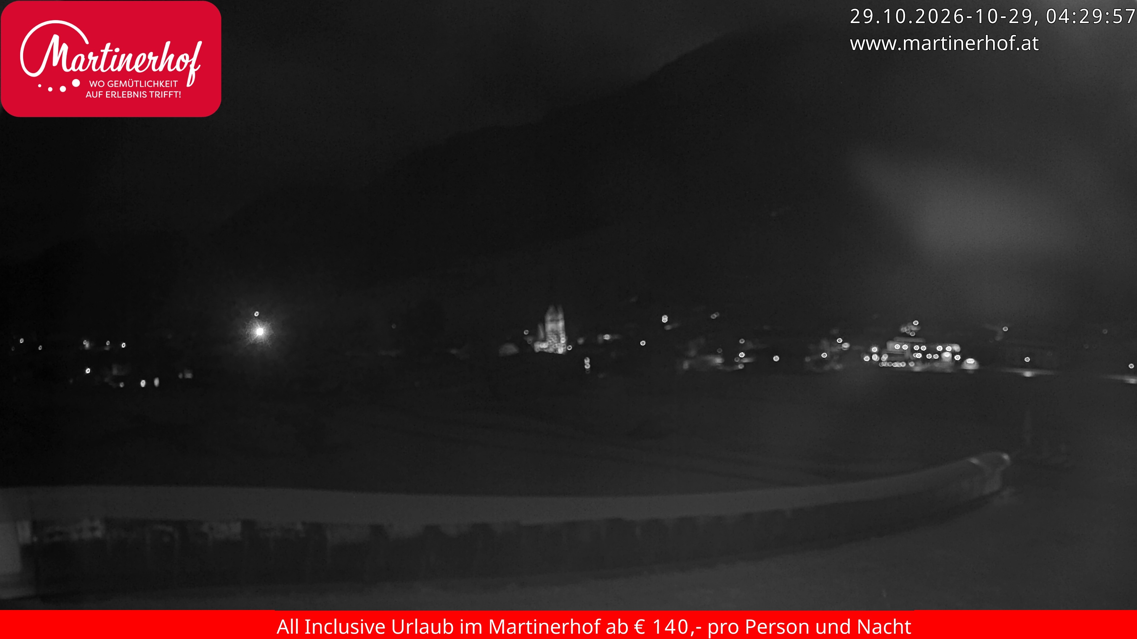 Archiv Foto Webcam Sicht auf St. Martin am Tennengebirge