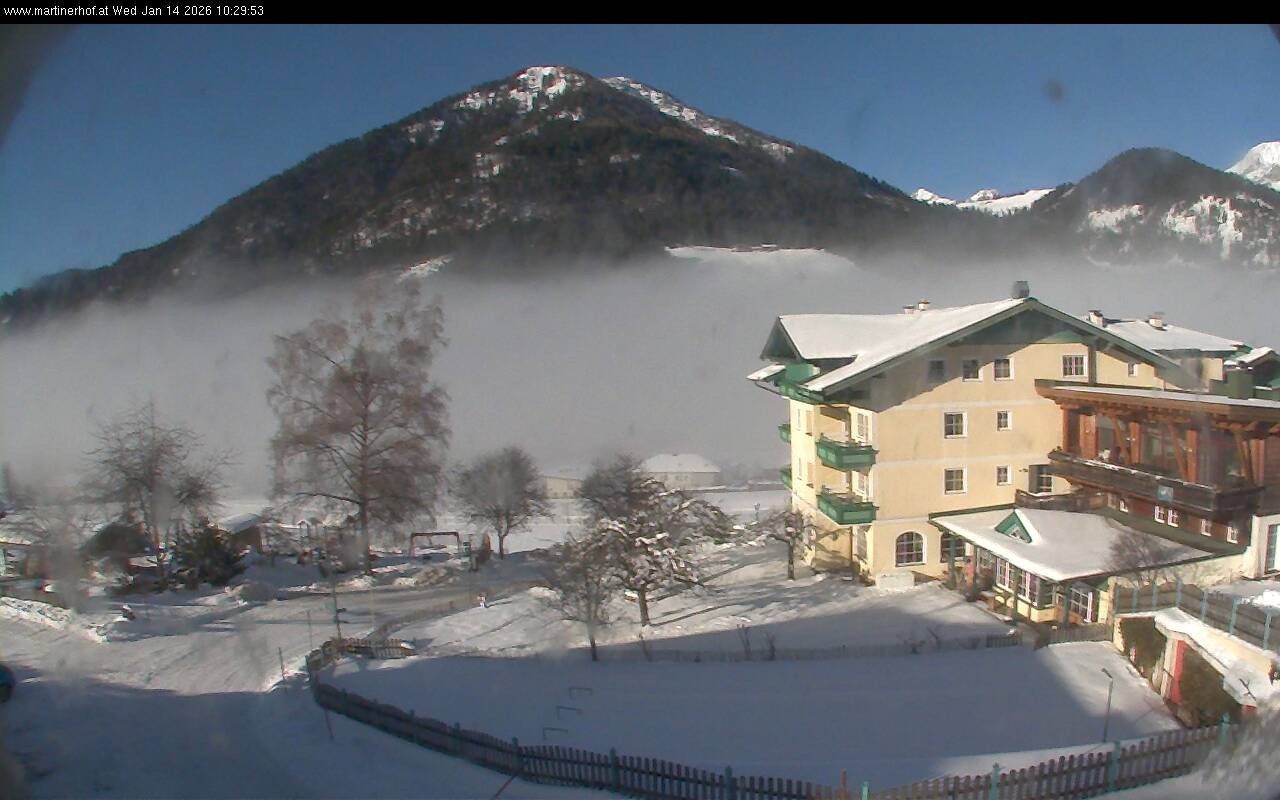 Archiv Foto Webcam mit Blickrichtung Tennergebirge