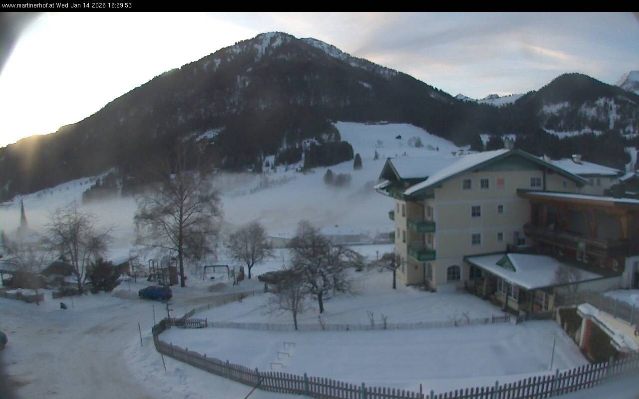 Archiv Foto Webcam mit Blickrichtung Tennergebirge