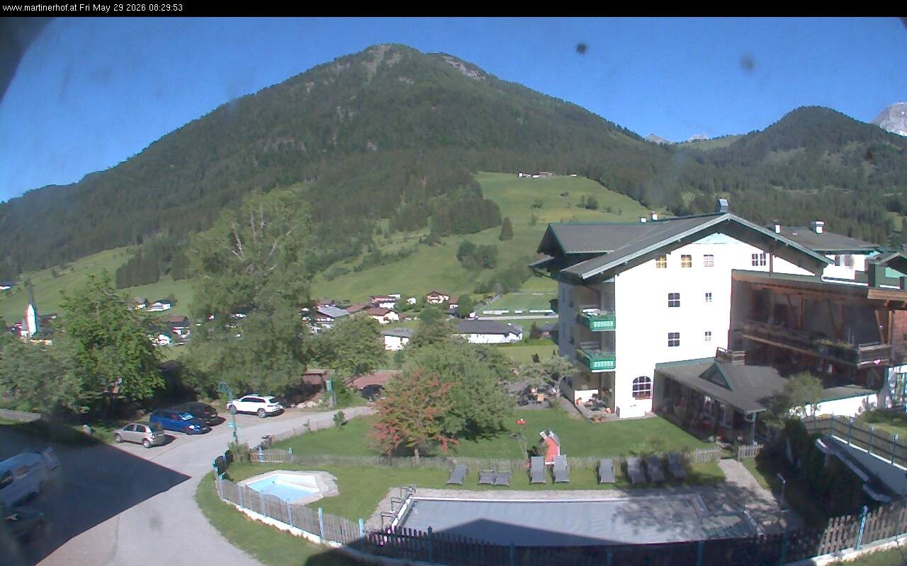 Archiv Foto Webcam mit Blickrichtung Tennergebirge