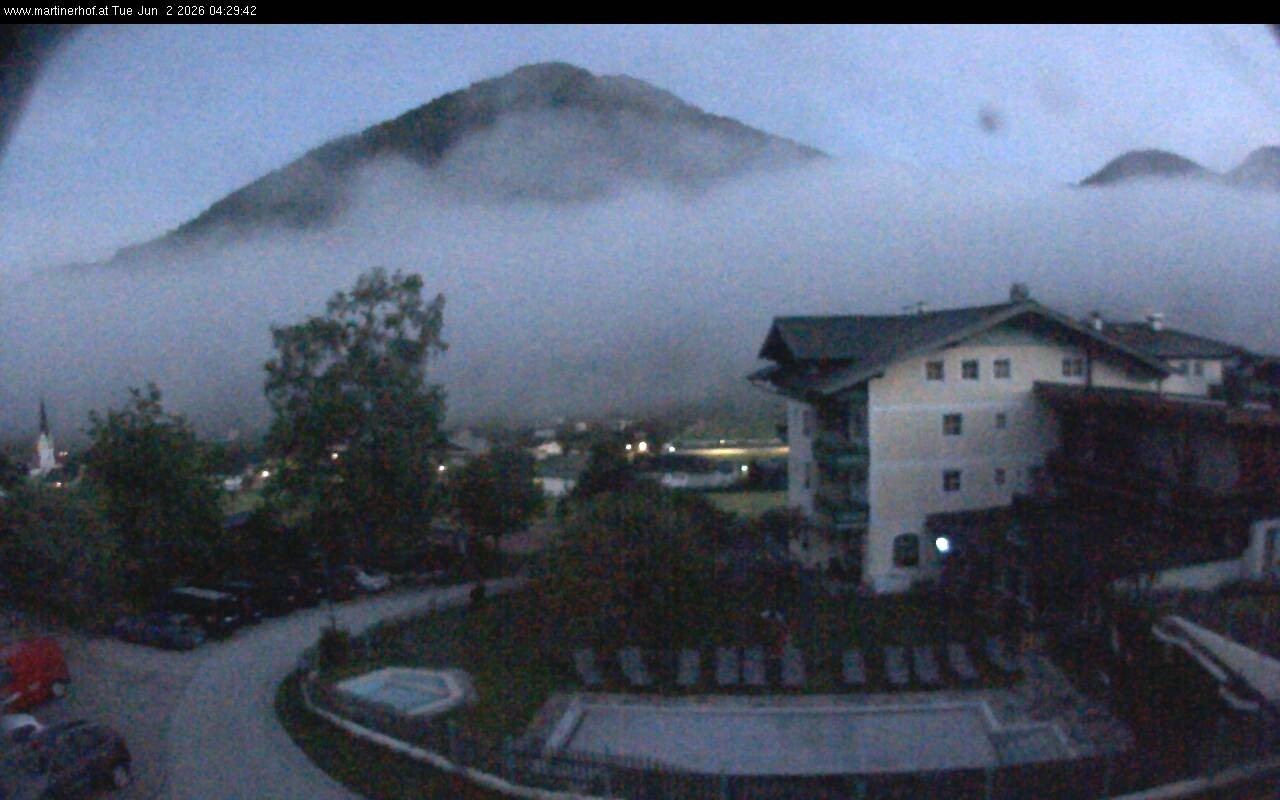 Archiv Foto Webcam mit Blickrichtung Tennergebirge