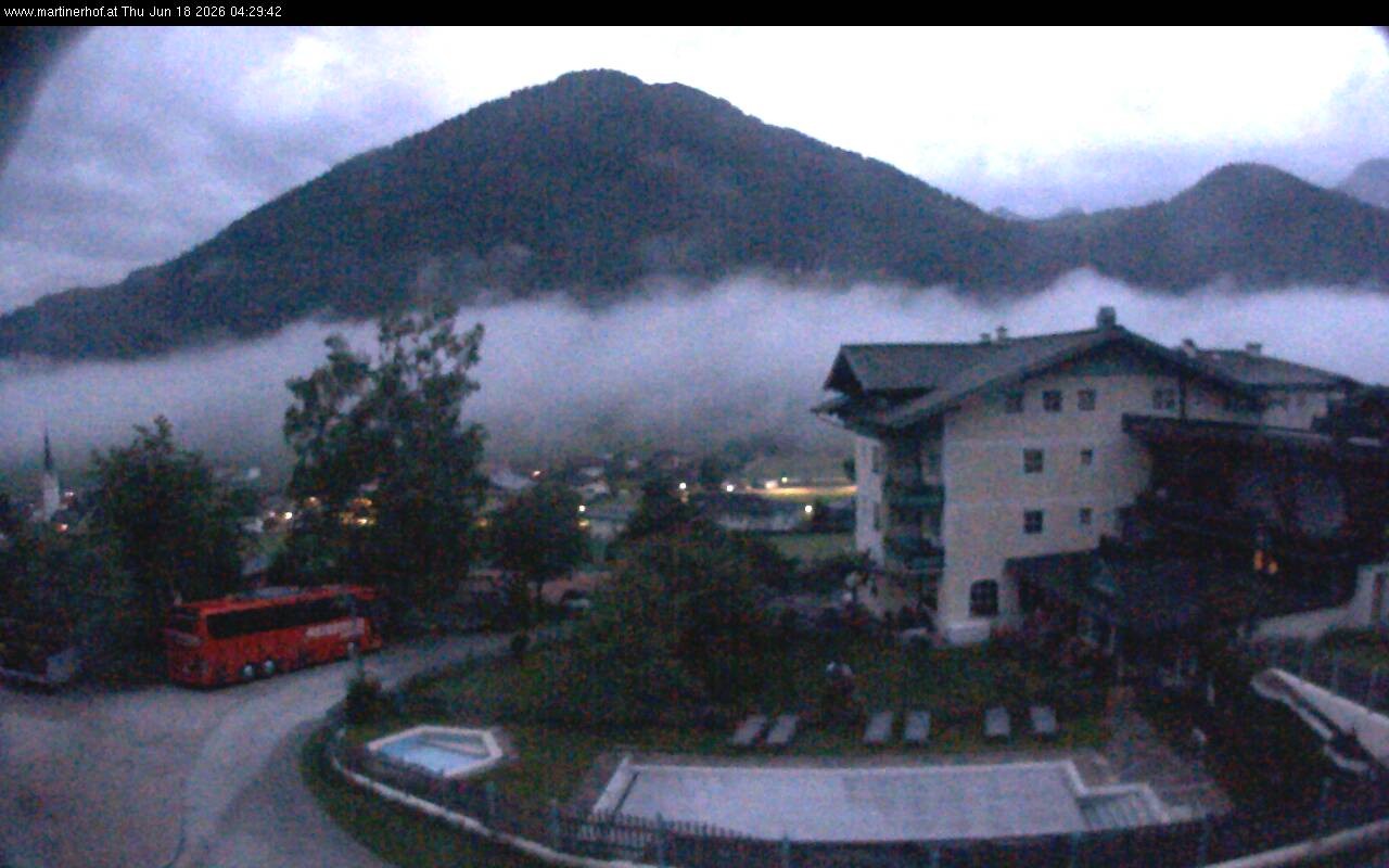 Archiv Foto Webcam mit Blickrichtung Tennergebirge