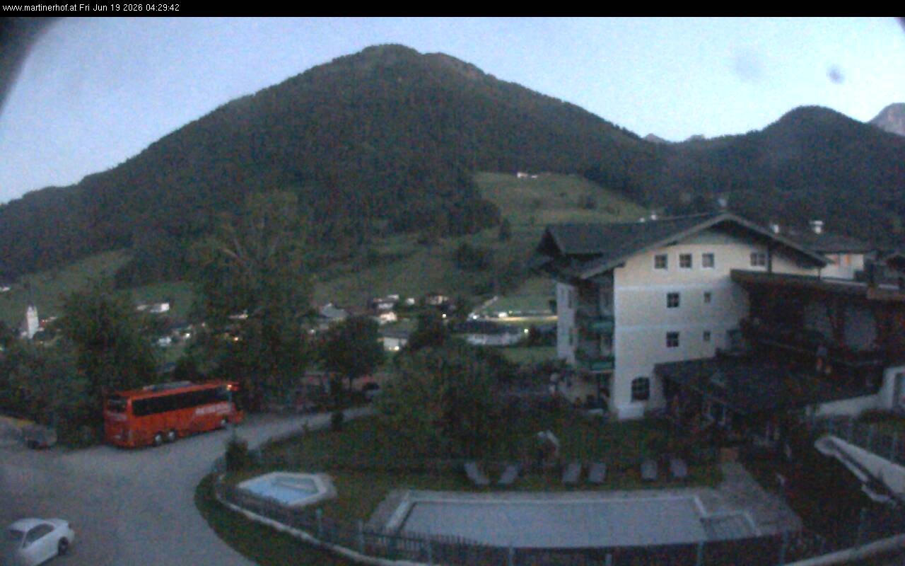 Archiv Foto Webcam mit Blickrichtung Tennergebirge