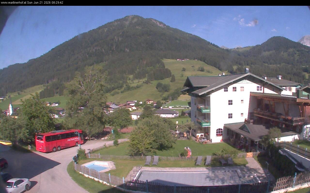 Archiv Foto Webcam mit Blickrichtung Tennergebirge