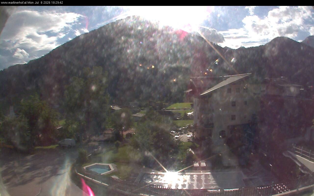 Archiv Foto Webcam mit Blickrichtung Tennergebirge