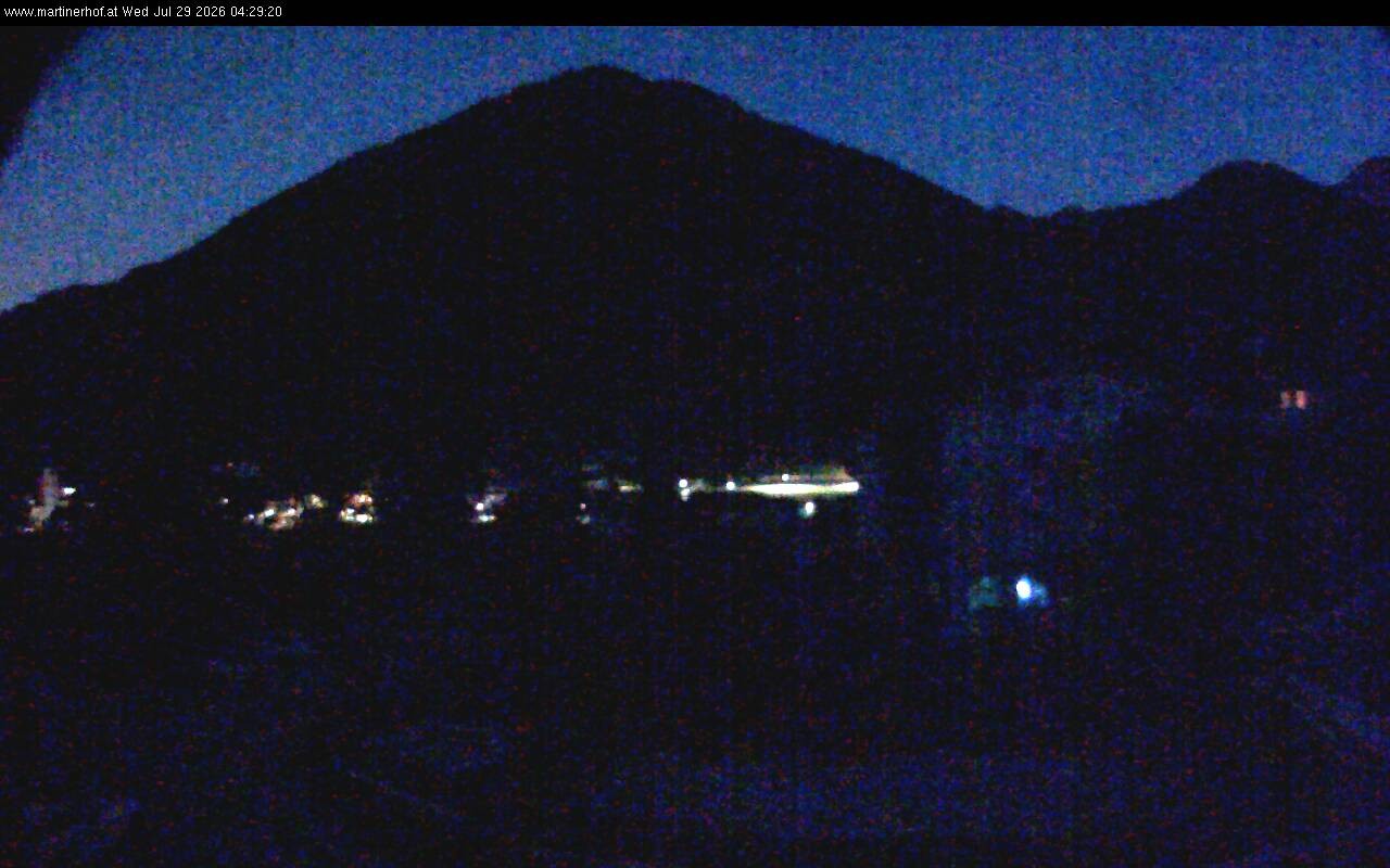 Archiv Foto Webcam mit Blickrichtung Tennergebirge
