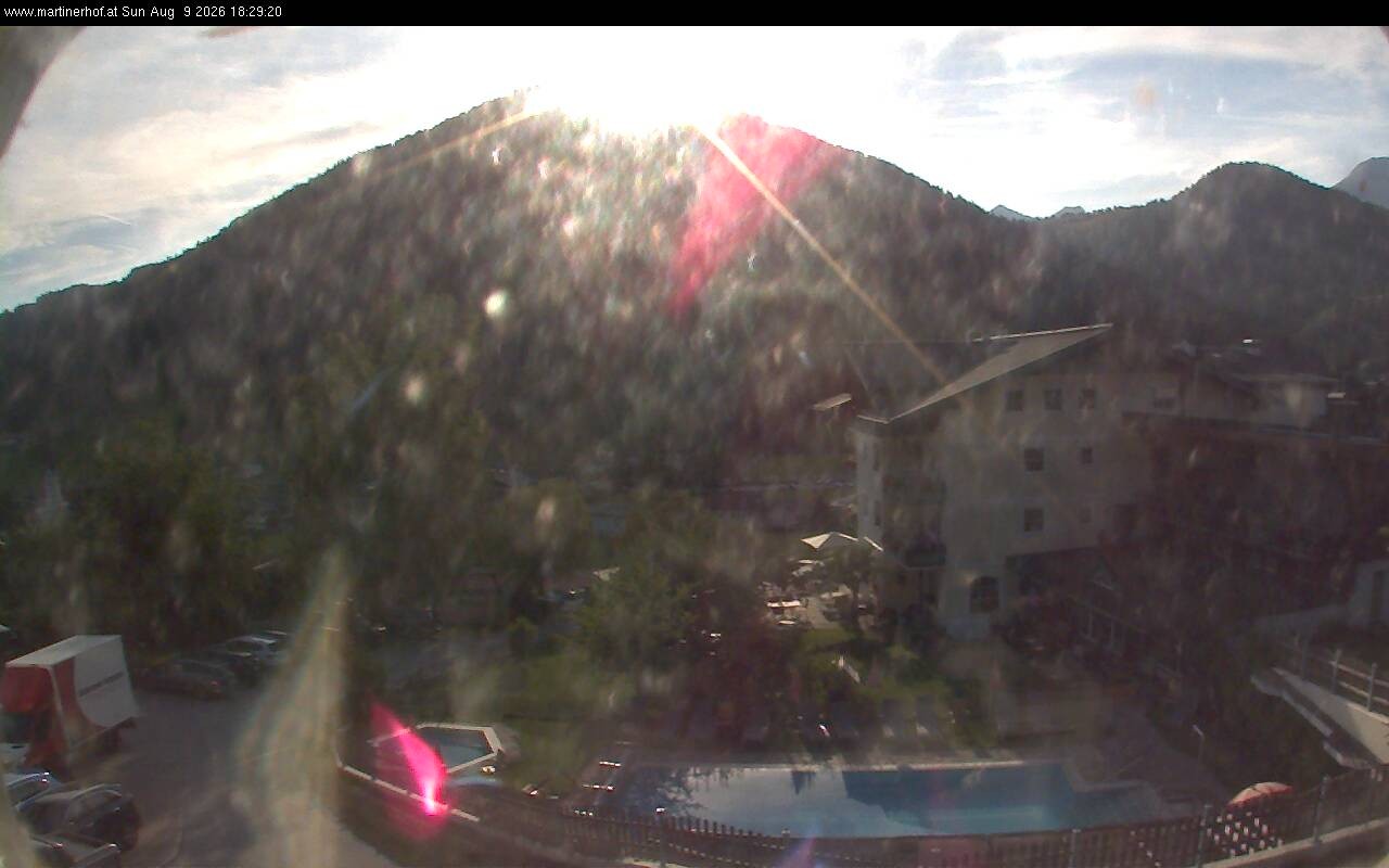 Archiv Foto Webcam mit Blickrichtung Tennergebirge