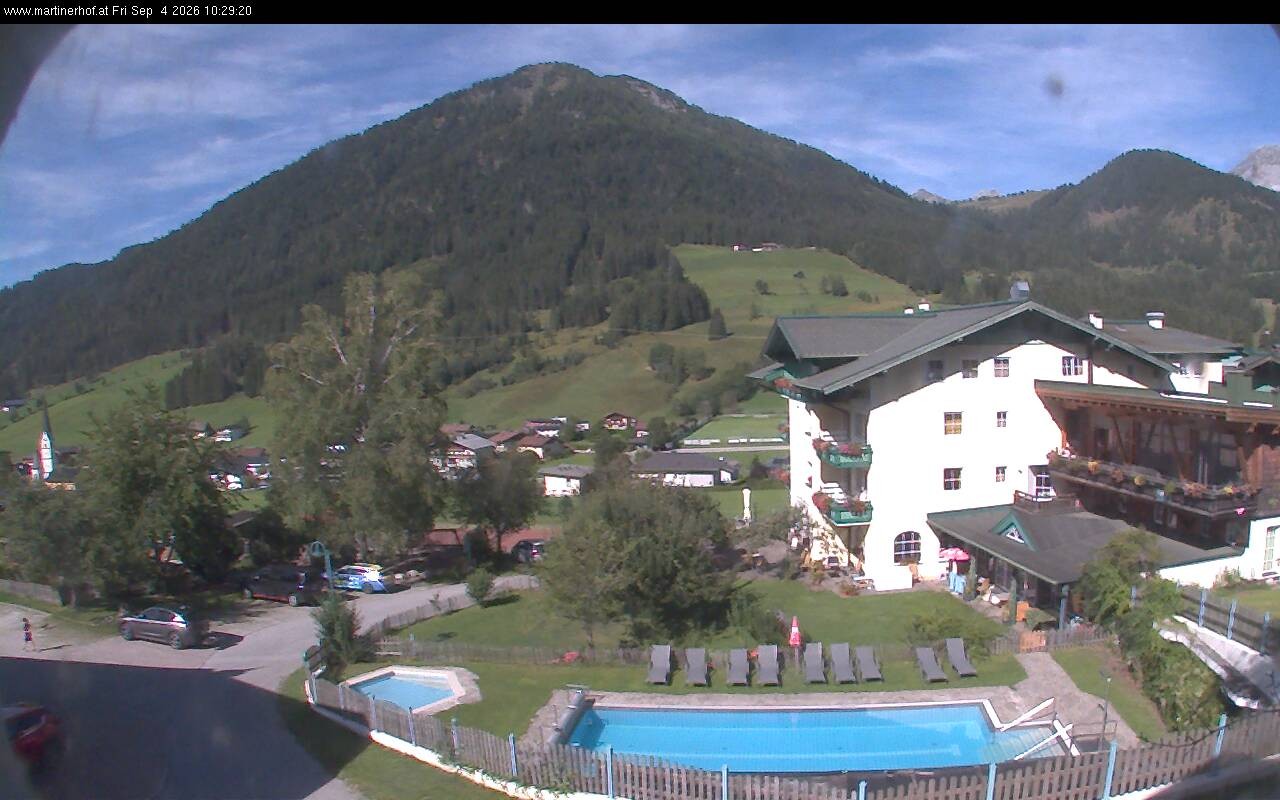 Archiv Foto Webcam mit Blickrichtung Tennergebirge
