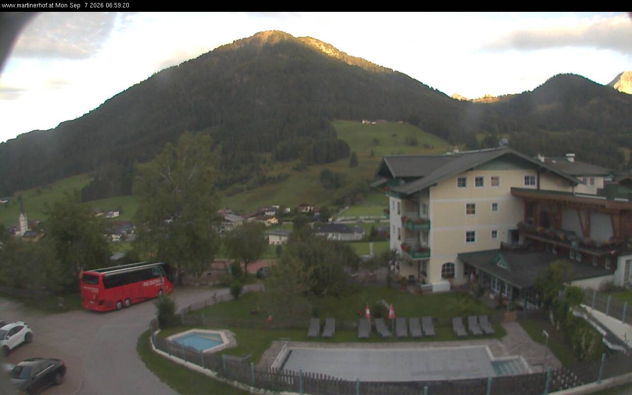 Archiv Foto Webcam mit Blickrichtung Tennergebirge