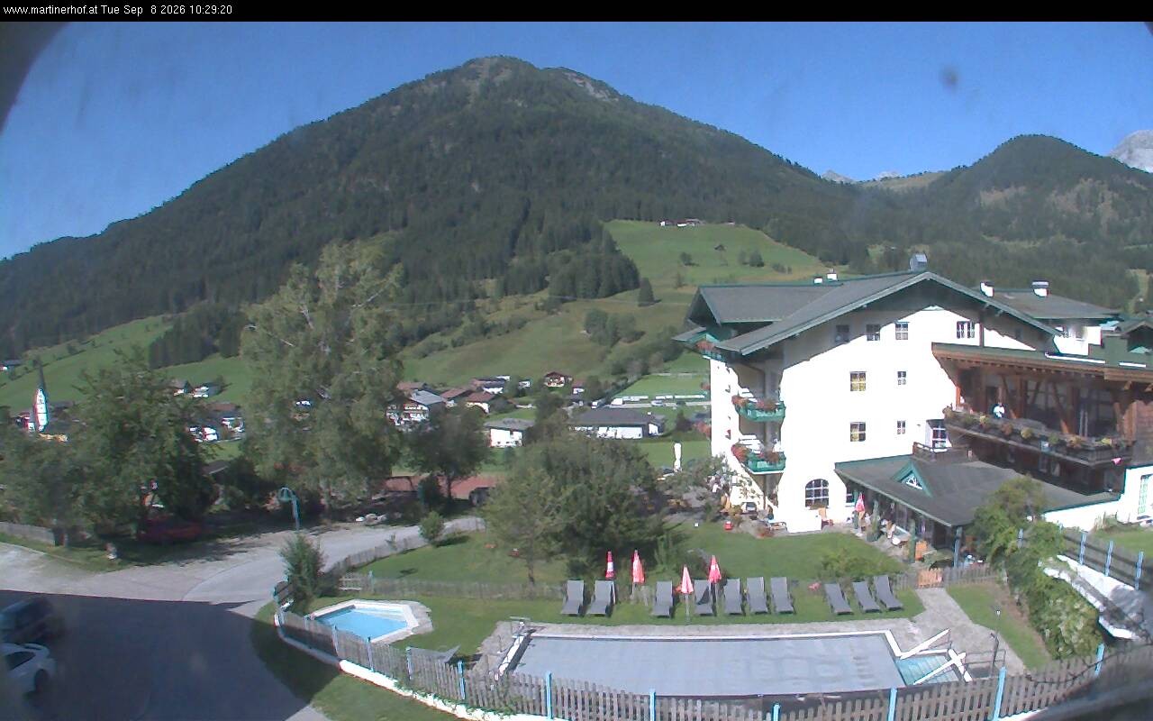 Archiv Foto Webcam mit Blickrichtung Tennergebirge
