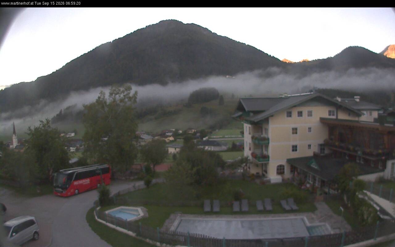 Archiv Foto Webcam mit Blickrichtung Tennergebirge