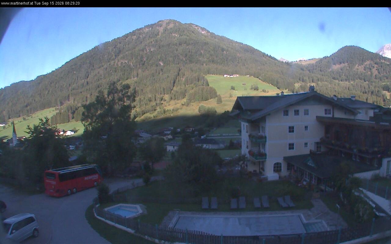 Archiv Foto Webcam mit Blickrichtung Tennergebirge