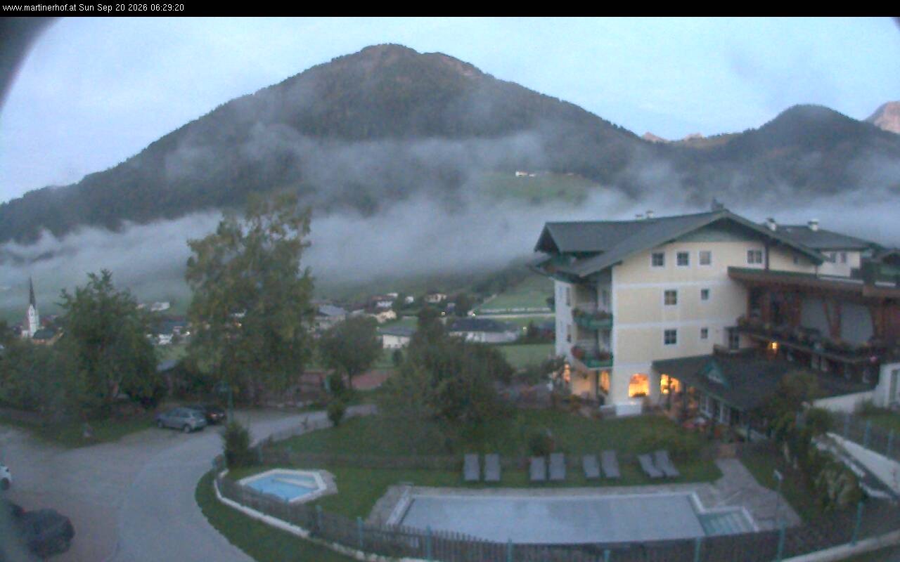 Archiv Foto Webcam mit Blickrichtung Tennergebirge