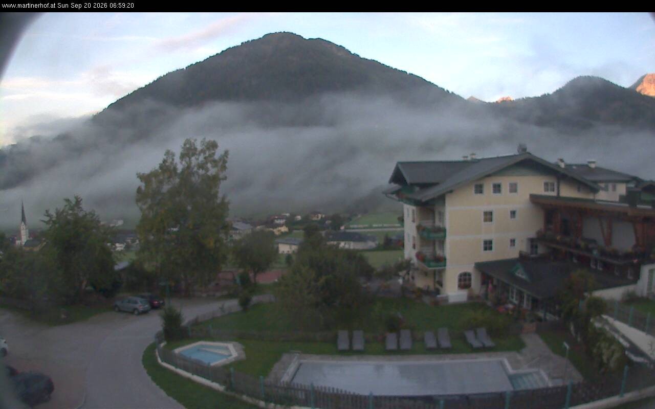 Archiv Foto Webcam mit Blickrichtung Tennergebirge