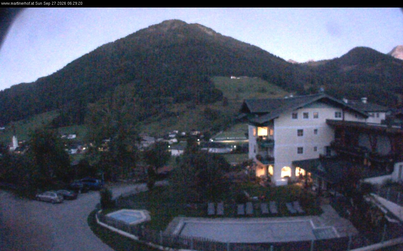 Archiv Foto Webcam mit Blickrichtung Tennergebirge