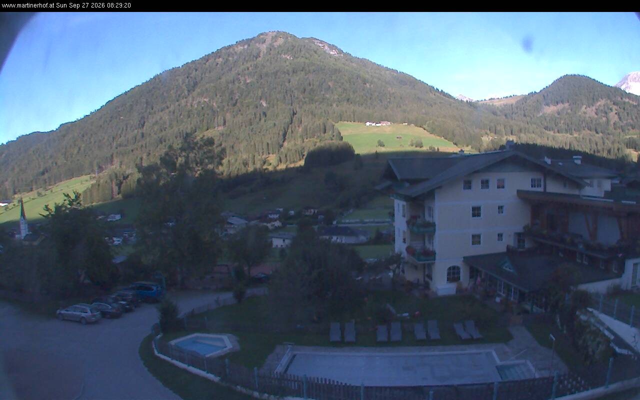 Archiv Foto Webcam mit Blickrichtung Tennergebirge