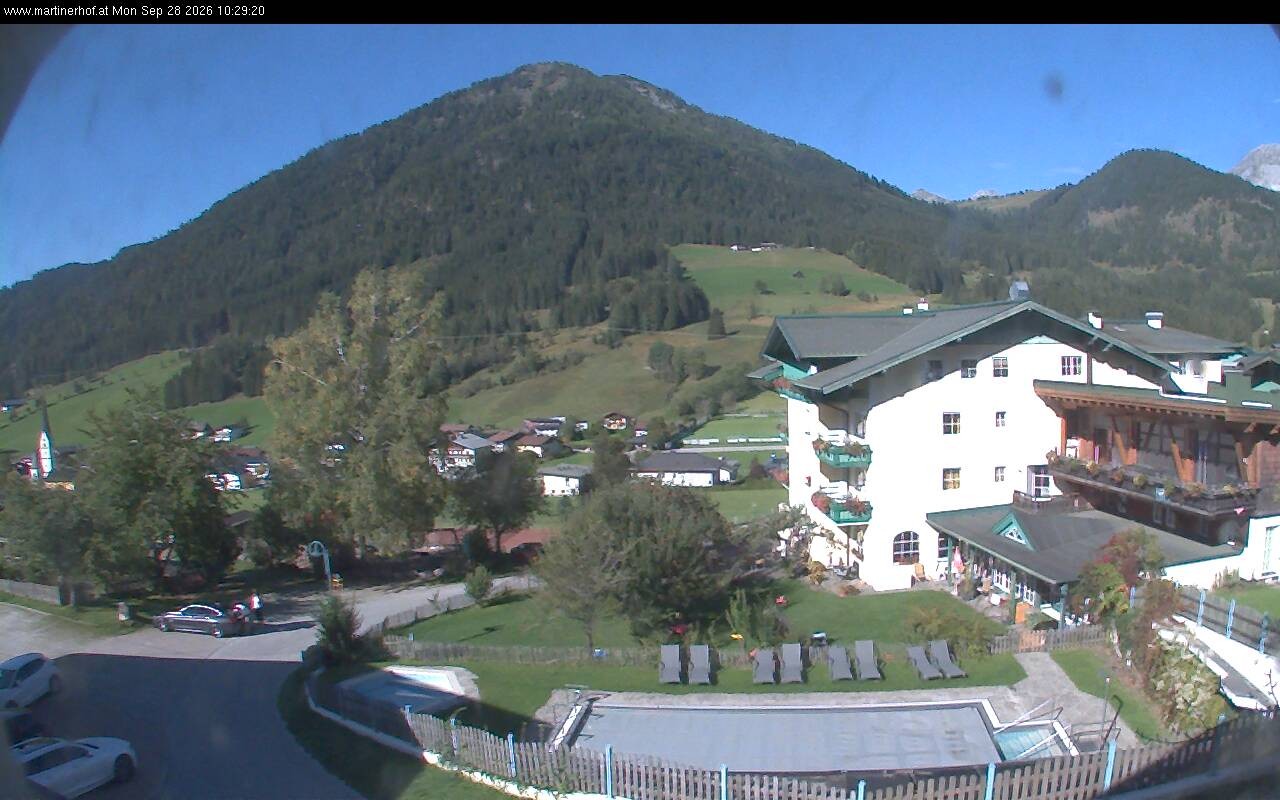 Archiv Foto Webcam mit Blickrichtung Tennergebirge