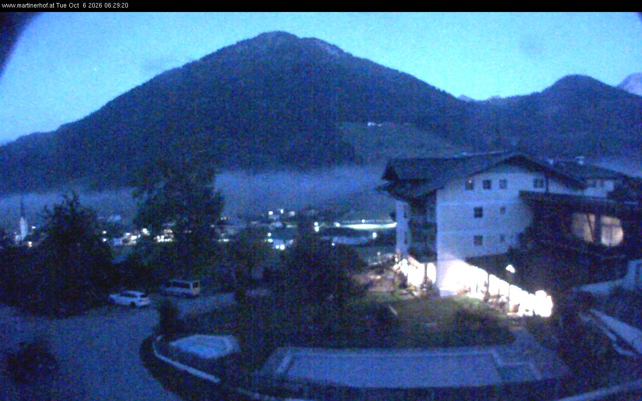 Archiv Foto Webcam mit Blickrichtung Tennergebirge
