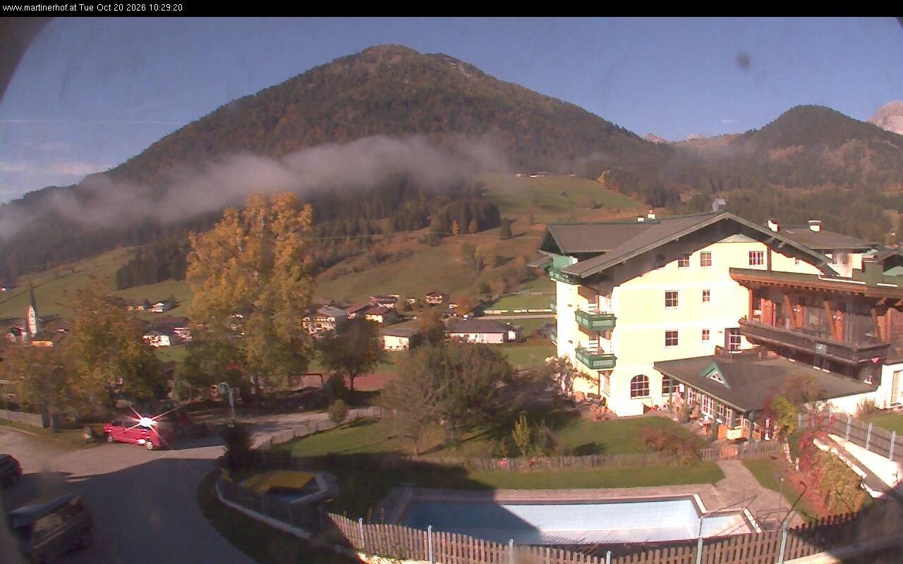 Archiv Foto Webcam mit Blickrichtung Tennergebirge