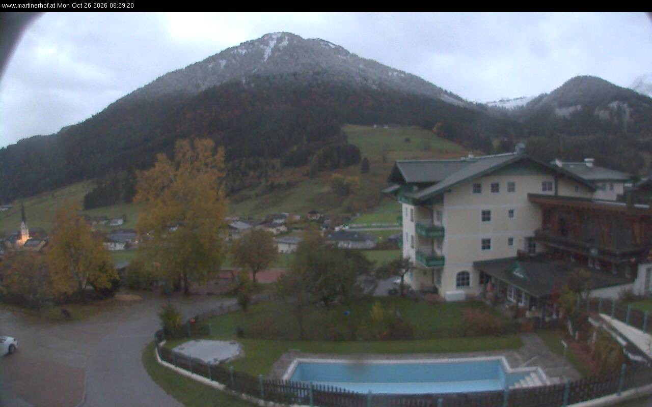 Archiv Foto Webcam mit Blickrichtung Tennergebirge