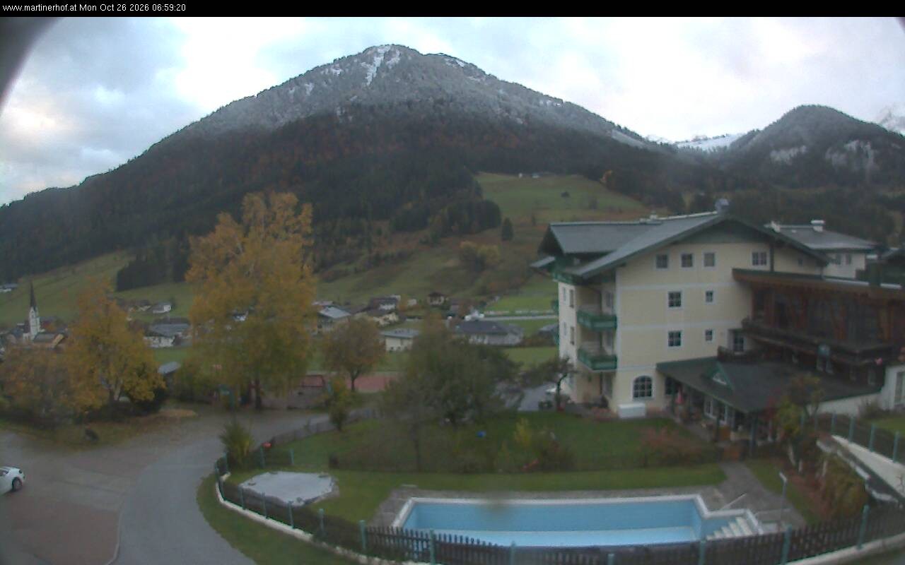 Archiv Foto Webcam mit Blickrichtung Tennergebirge