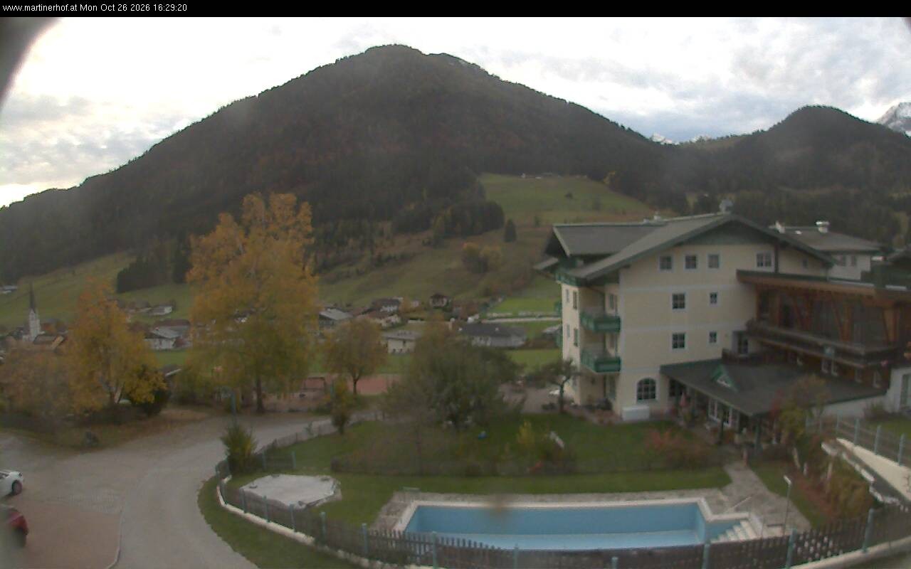 Archiv Foto Webcam mit Blickrichtung Tennergebirge