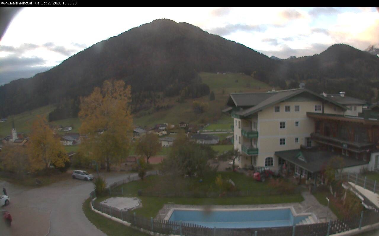 Archiv Foto Webcam mit Blickrichtung Tennergebirge