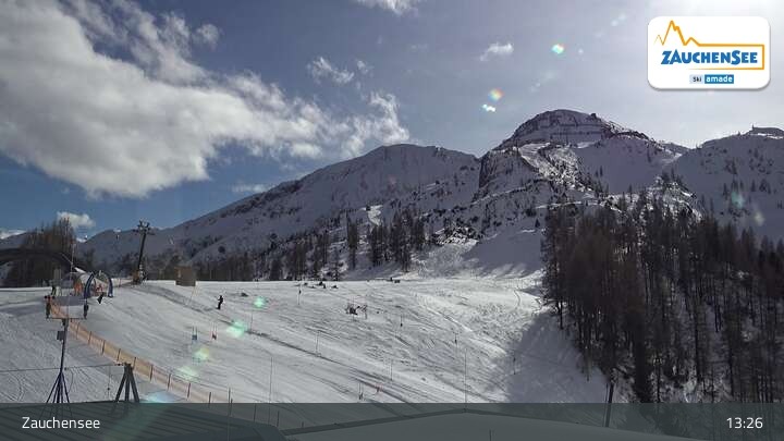 Archiv Foto Webcam Zauchensee - Gamskogelhütte