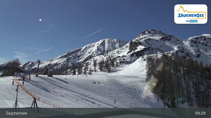 Archiv Foto Webcam Zauchensee - Gamskogelhütte