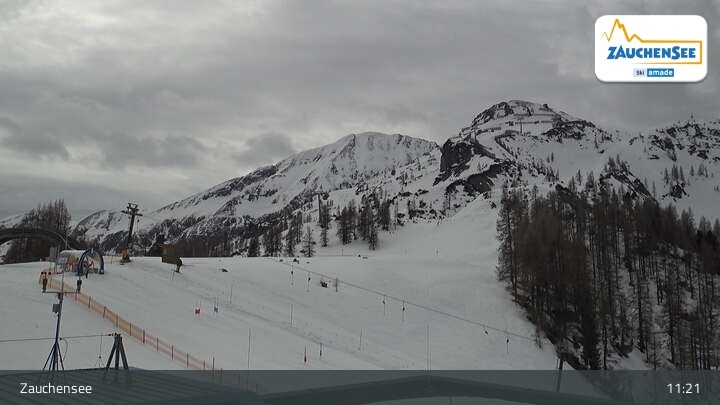 Archiv Foto Webcam Zauchensee - Gamskogelhütte