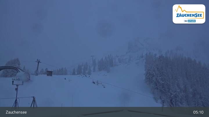 Archiv Foto Webcam Zauchensee - Gamskogelhütte