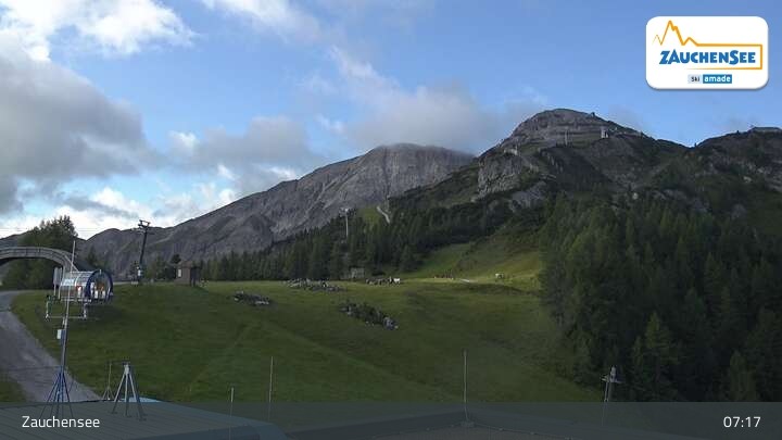 Archiv Foto Webcam Zauchensee - Gamskogelhütte