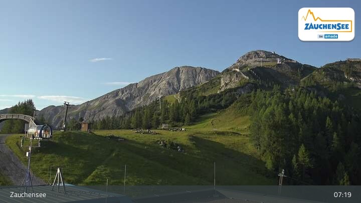 Archiv Foto Webcam Zauchensee - Gamskogelhütte