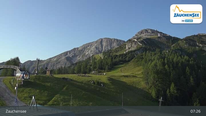 Archiv Foto Webcam Zauchensee - Gamskogelhütte