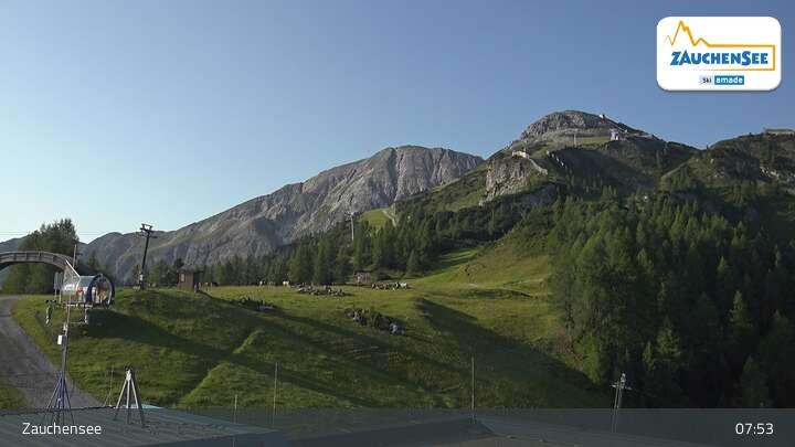 Archiv Foto Webcam Zauchensee - Gamskogelhütte