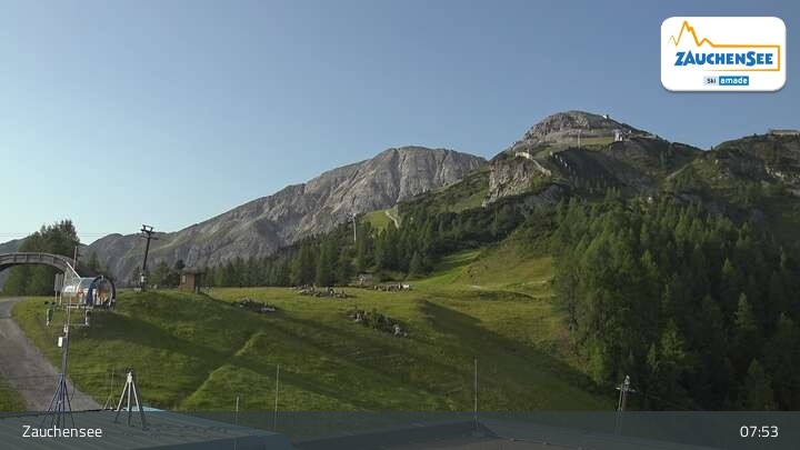 Archiv Foto Webcam Zauchensee - Gamskogelhütte
