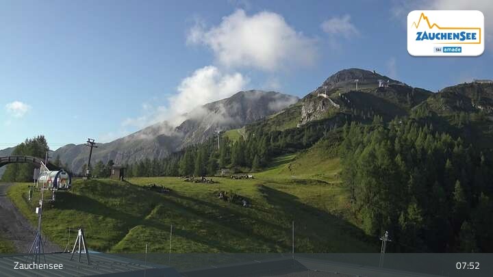 Archiv Foto Webcam Zauchensee - Gamskogelhütte