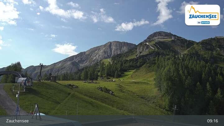 Archiv Foto Webcam Zauchensee - Gamskogelhütte