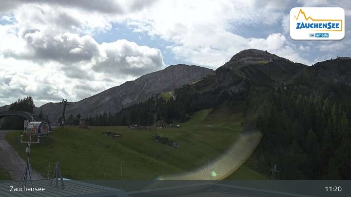 Archiv Foto Webcam Zauchensee - Gamskogelhütte