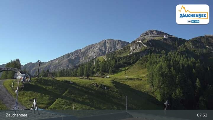 Archiv Foto Webcam Zauchensee - Gamskogelhütte