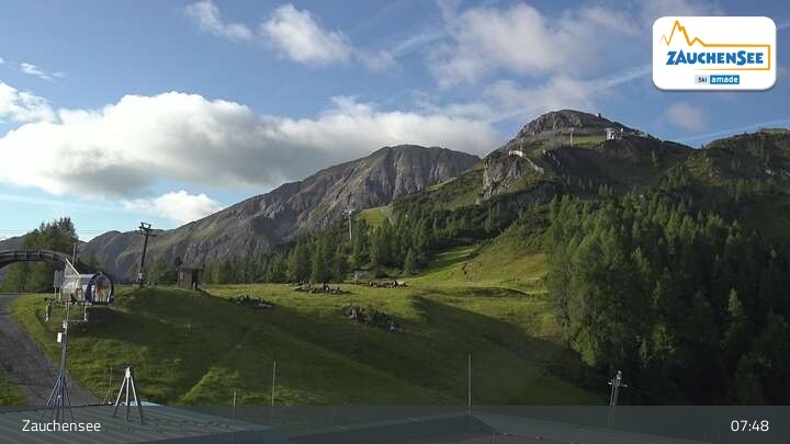 Archiv Foto Webcam Zauchensee - Gamskogelhütte