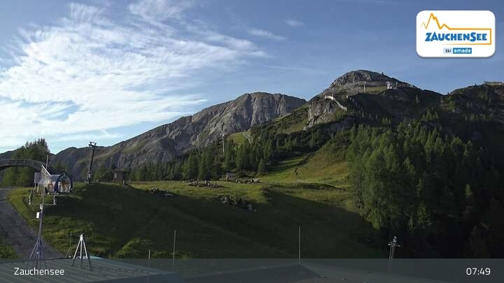 Archiv Foto Webcam Zauchensee - Gamskogelhütte