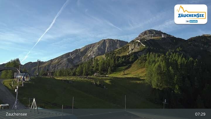 Archiv Foto Webcam Zauchensee - Gamskogelhütte