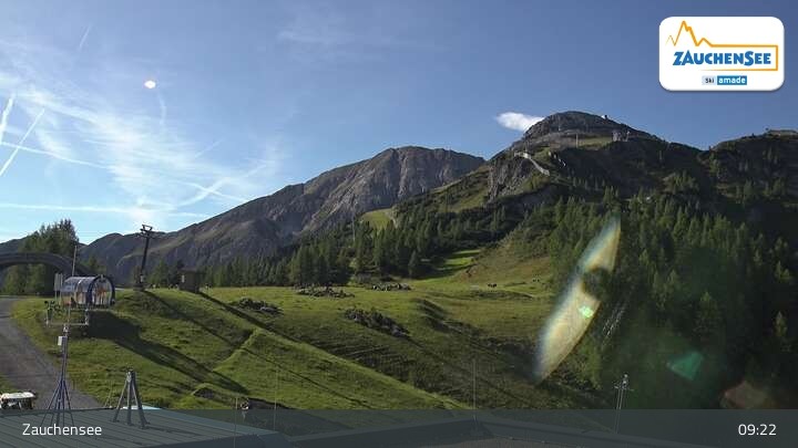 Archiv Foto Webcam Zauchensee - Gamskogelhütte