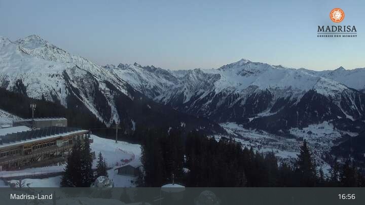 Archived image Webcam Madrisa Klosters Live Cam