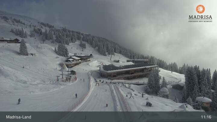 Archiv Foto Webcam Klosters: Madrisa-Land