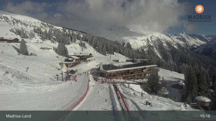 Archiv Foto Webcam Klosters: Madrisa-Land