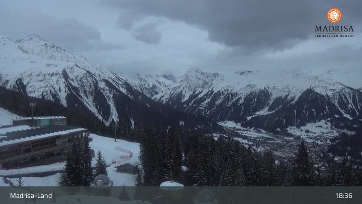 Archiv Foto Webcam Klosters: Madrisa-Land