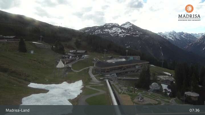 Archiv Foto Webcam Klosters: Madrisa-Land